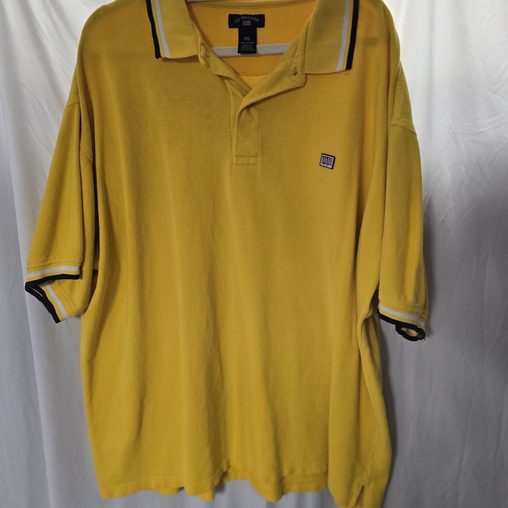 Yellow Us Polo Assn Shirt Size 2x